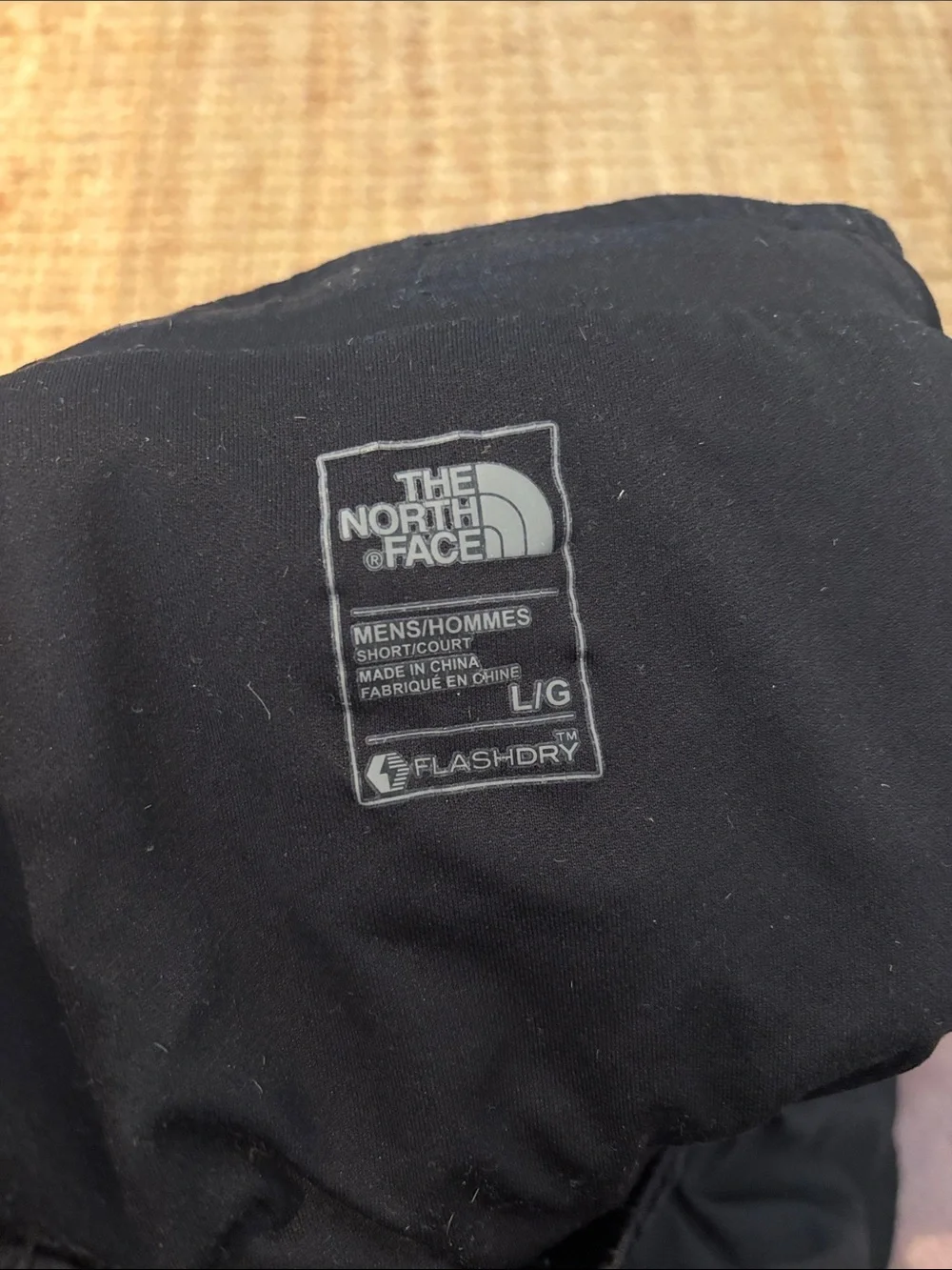 The North Face Black Running Shorts with Elastic Waist